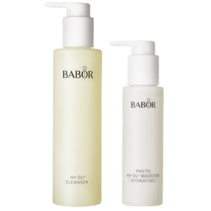 BABOR CLEANSING HY-ÖL Cleanser & Phyto HY-ÖL Booster Hydrating Set schoonheidsinstituut.nl