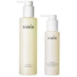 BABOR CLEANSING HY-ÖL Cleanser & Phyto HY-ÖL Booster Calming Set schoonheidsinstituut.nl