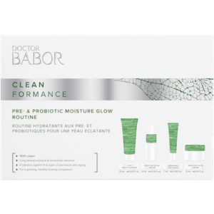 DOCTOR BABOR - CLEANFORMANCE Pre- & Probiotic Moisture Glow Routine Set schoonheidsinstituut.nl